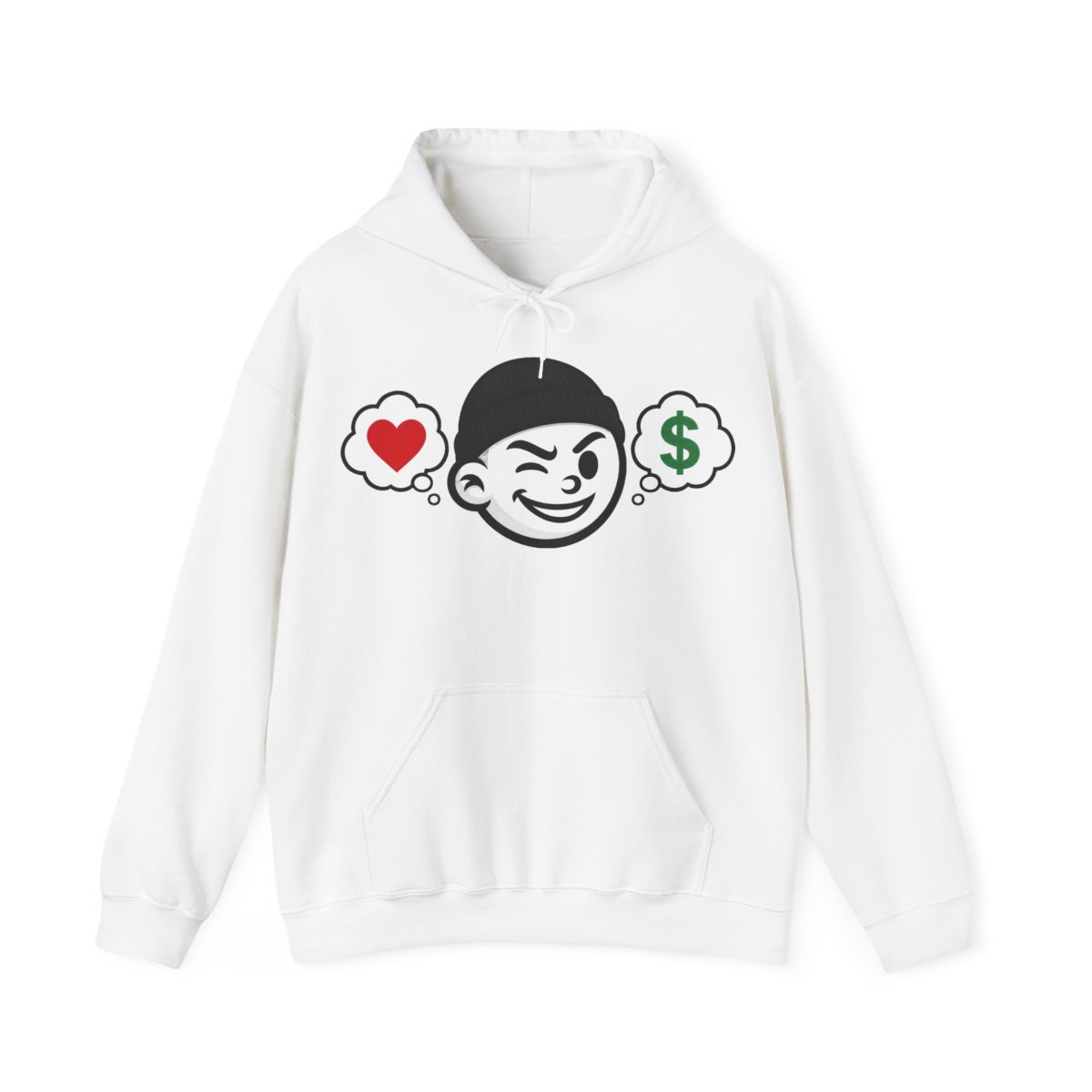 Nexus Vision Wink Hoodie in White